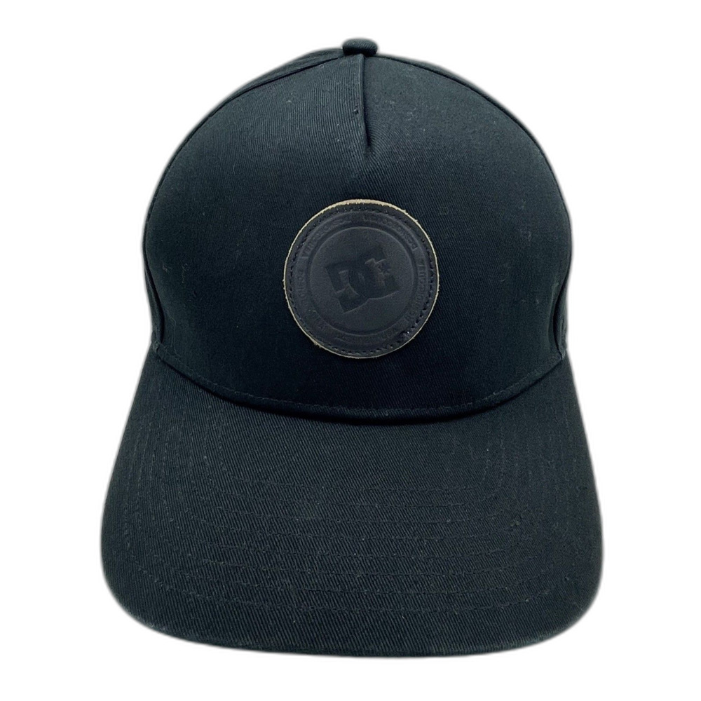 DC Shoes Reynotts 4 Black Snapback Hat Skateboarding